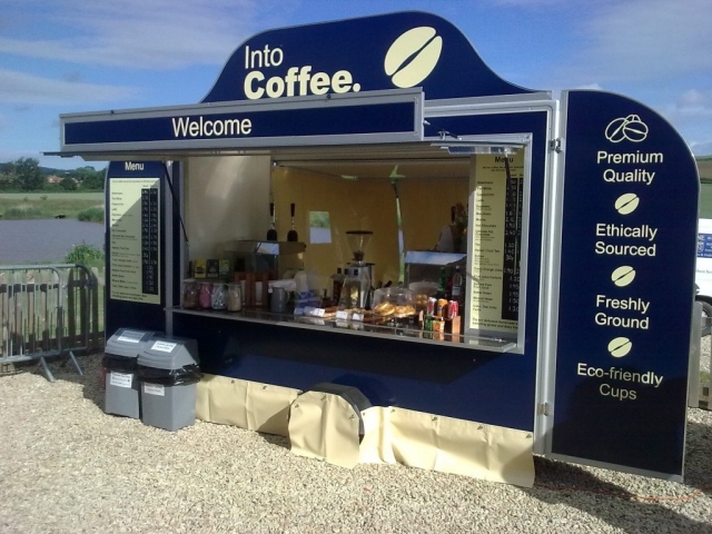 Frontage of our Artisan Coffee Cart